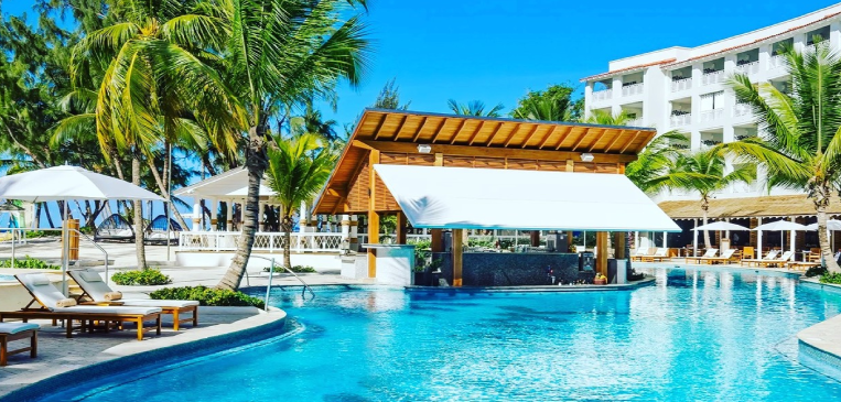 Main Pool at Sandals Resort in Barbados